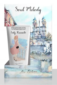 LIV DELANO Lady ROMANTIC Подарочный набор (Гель для душа 250г+ Крем для тела/рук