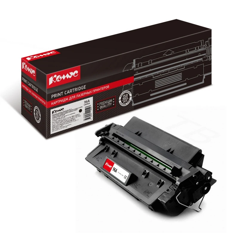 Картридж лазерный Комус 96A C4096A чер. для НР 2100/2200