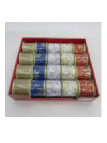 Набор новогодних лент лучший Новый Год 20 шт 6cm*3m НУ-5233