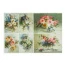 Набор декупажных карт 6 штук «Цветы и птицы»