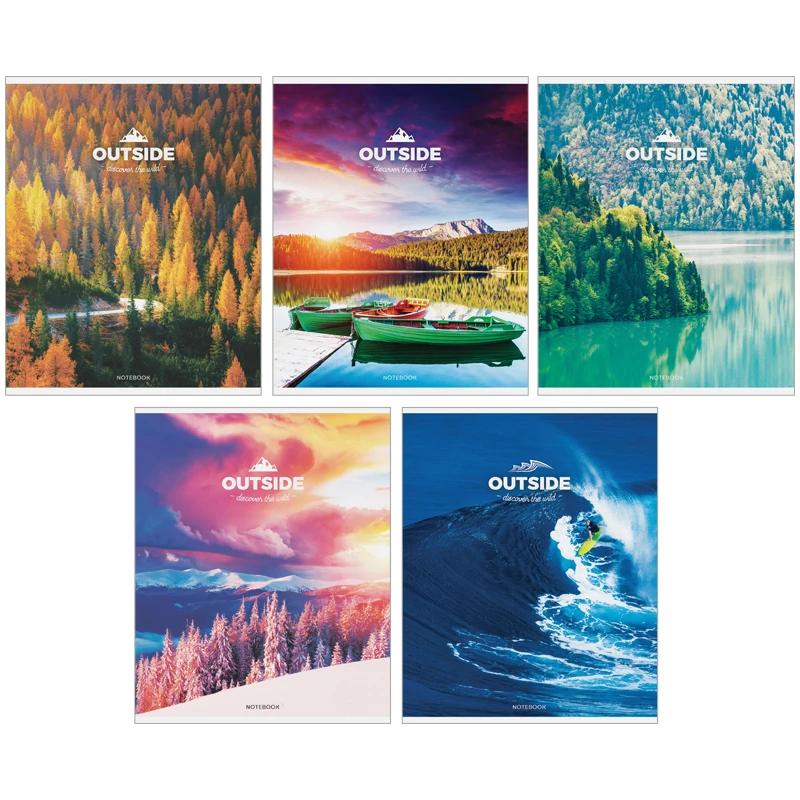 Тетрадь 48л., А5, клетка ArtSpace "Путешествия. Открой мир", ВД-лак Тетрадь 48л., А5, клетка ArtSpace "Путешествия. Открой мир", ВД-лак