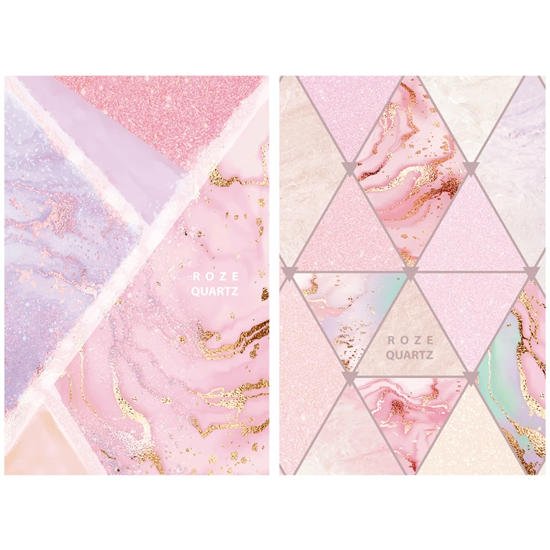 Бизнес-блокнот А5 64л. BG "Rose quartzи", матовая ламинация, блестки Бизнес-блокнот А5 64л. BG "Rose quartzи", матовая ламинация, блестки