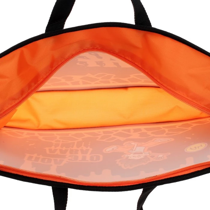 Папка для тетрадей А4 Hatber, "Влад А4", молния вокруг, с ручками,