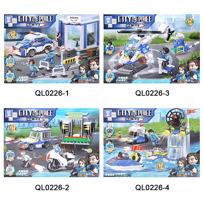 Конструктор "City police" 4 модели Конструктор "City police" 4 модели