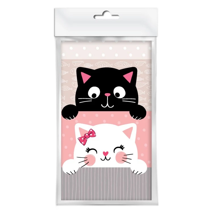 Скатерть Кошки с ушками, 120*180 мм. Скатерть Кошки с ушками, 120*180 мм.