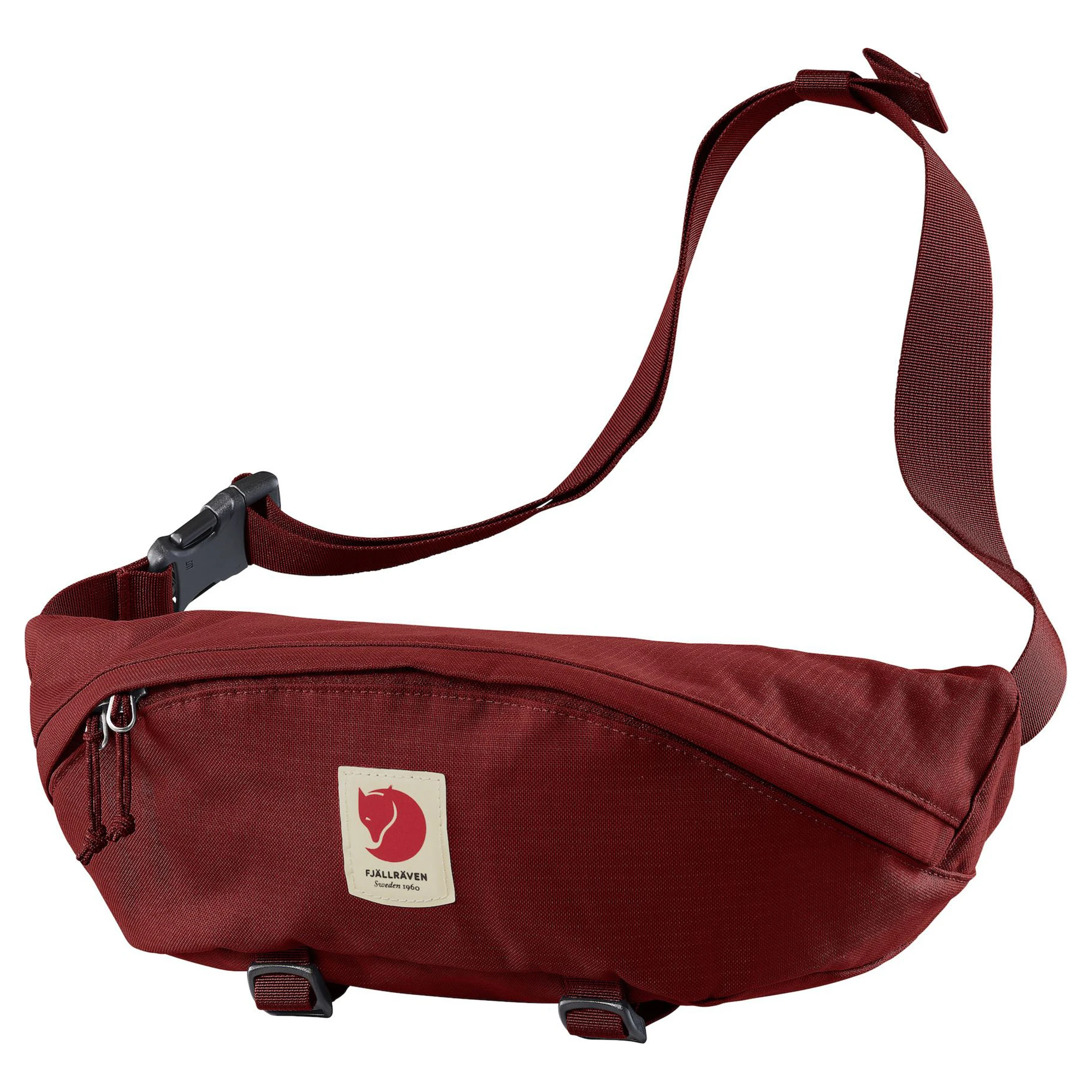 Сумка на пояс Fjallraven Kanken Ulv? Hip Pack Large, красная, 37х12х15 см, 4 л. Сумка на пояс Fjallraven Kanken Ulv? Hip Pack Large, красная, 37х12х15 см, 4 л.
