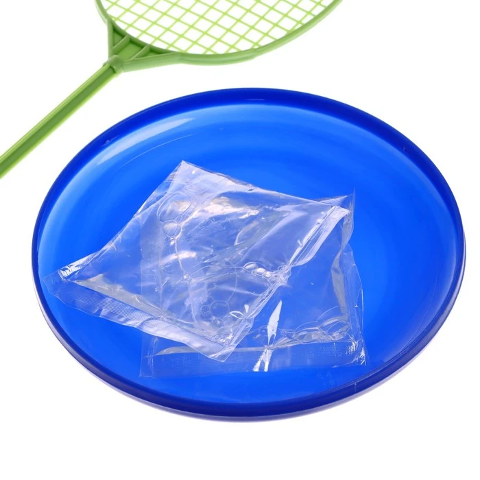 Мыльные пузыри «Гигантские» + бадминтон, 200 мл (в сетке), МИКС