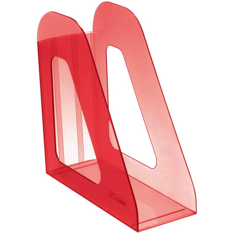 Лоток вертикальный "ФАВОРИТ", тонированный, вишня: ЛТ708 штр.: 