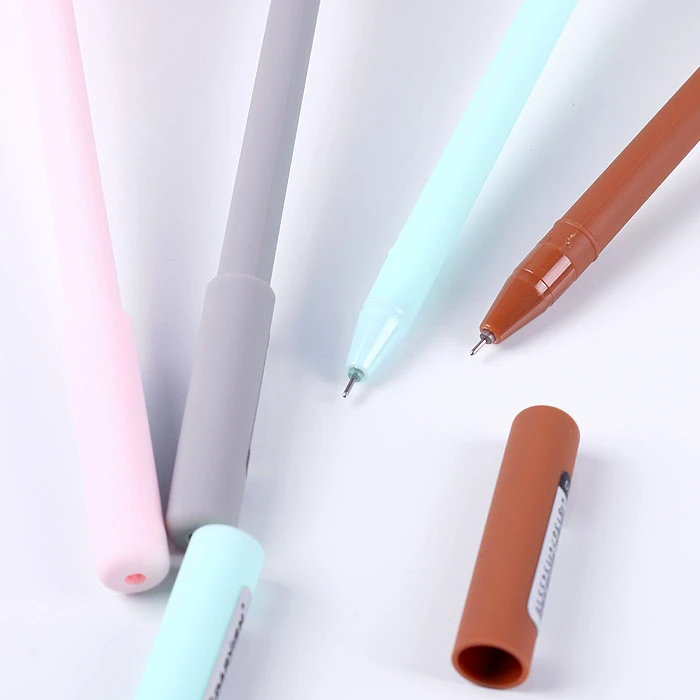 Ручка гелевая синяя "Darvish" "Пушистая лама" цвет ассорти