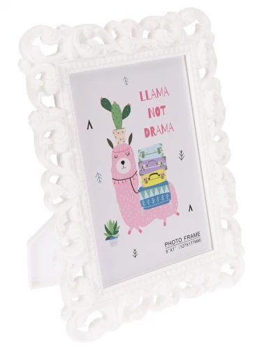 Фоторамка Моменты радости, белая 13х18 см ФР-7333