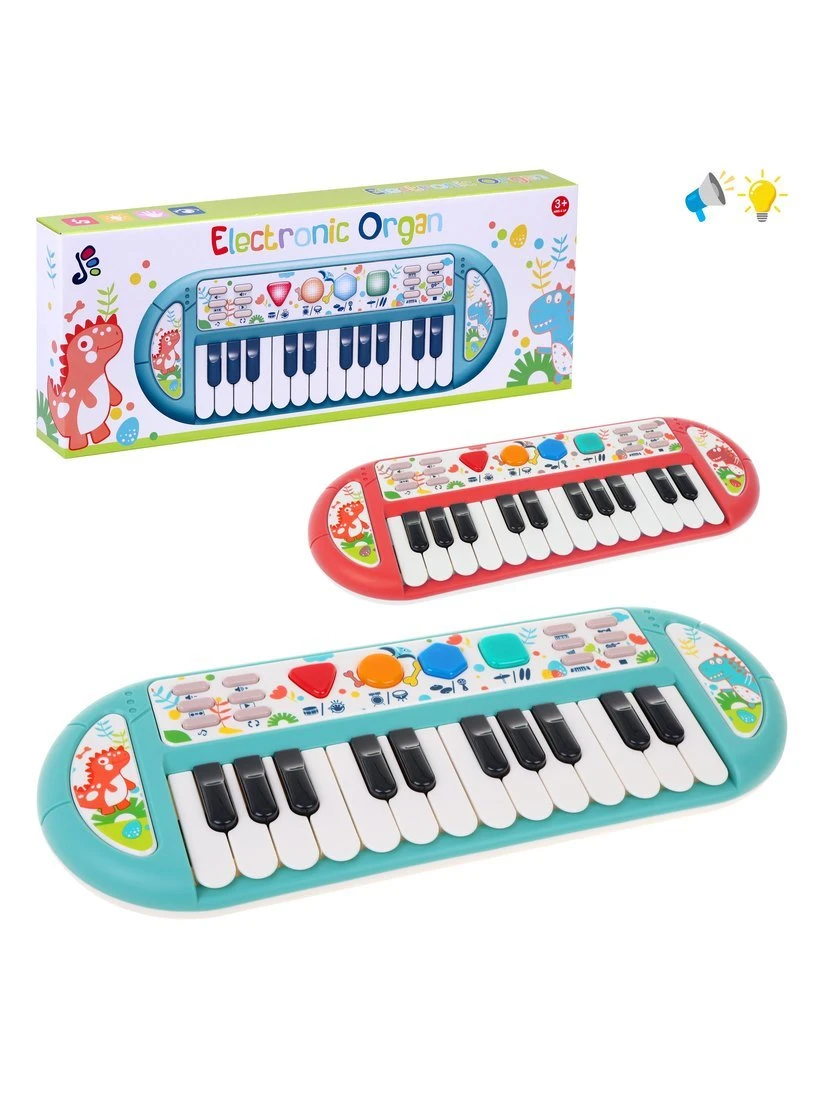 Музыкальный инструмент: Орган 24 клавиши, свет, звук, в ассортименте