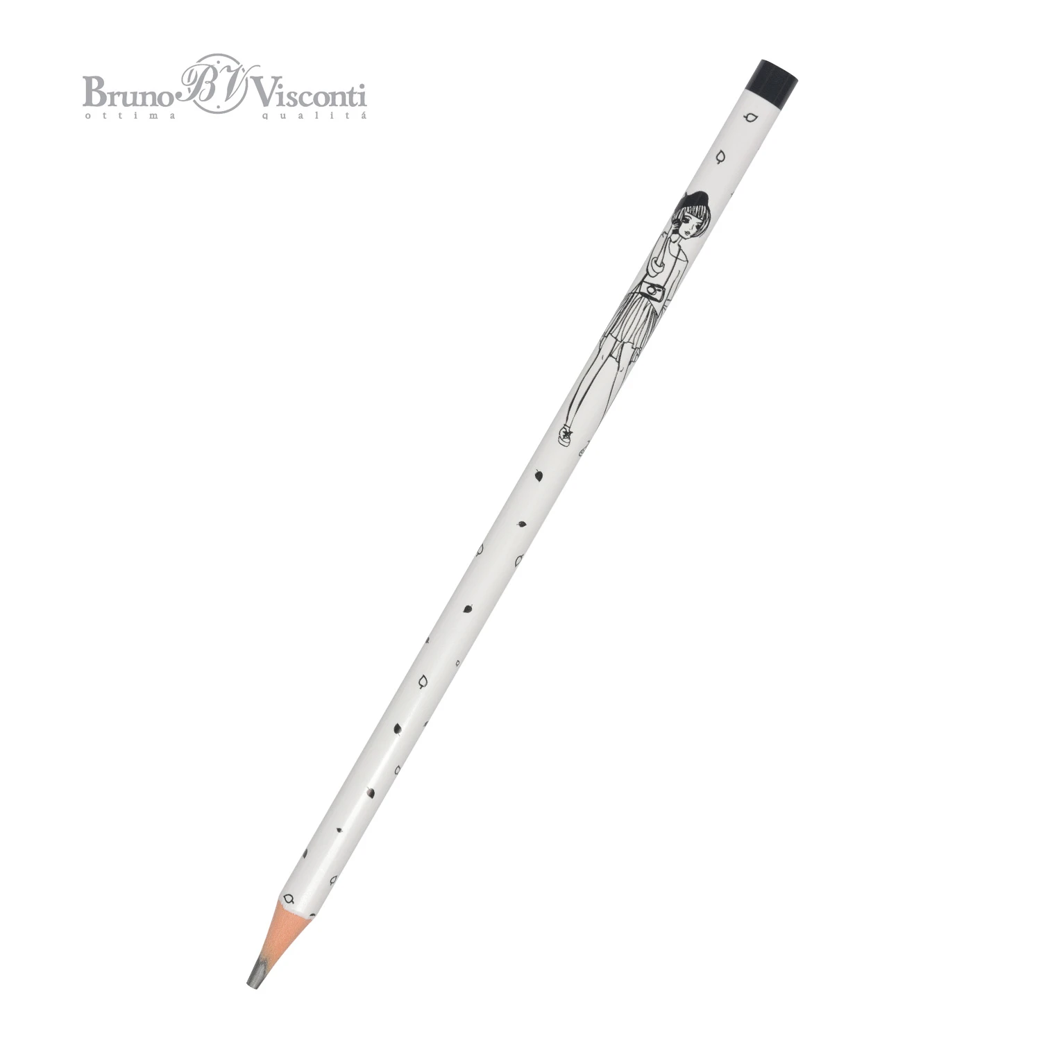 КАРАНДАШ ЧЕРНОГРАФИТОВЫЙ "ArtGraphix. Путешественница" НВ (пластиковый КАРАНДАШ ЧЕРНОГРАФИТОВЫЙ "ArtGraphix. Путешественница" НВ (пластиковый