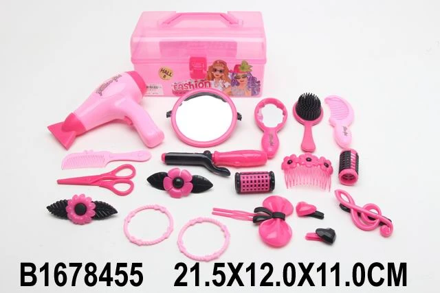 Игровой набор "ИДЕАЛЬНАЯ ПРИЧЕСКА-1" (19 предметов в коробке)