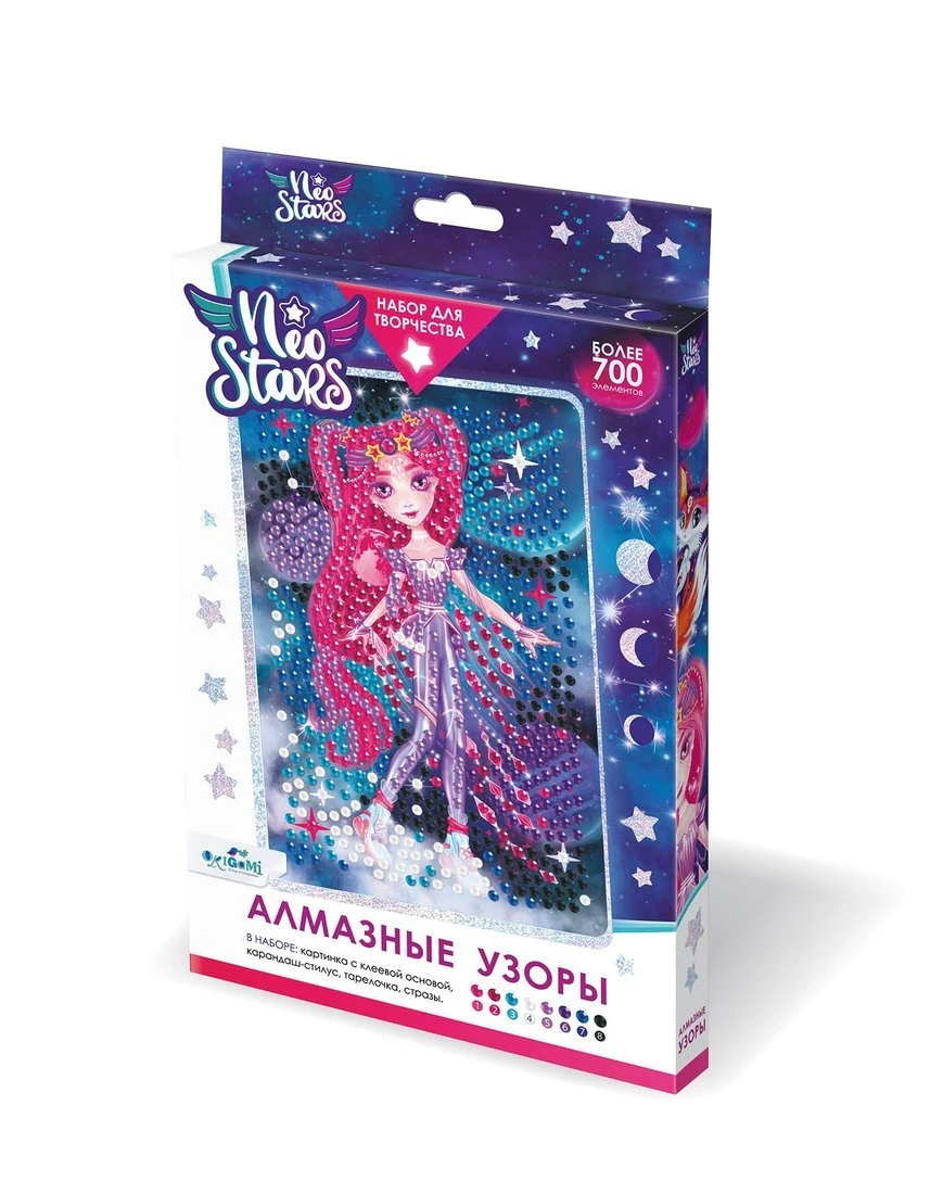 Набор для творчества Алмазные узоры Neo Stars. Марс