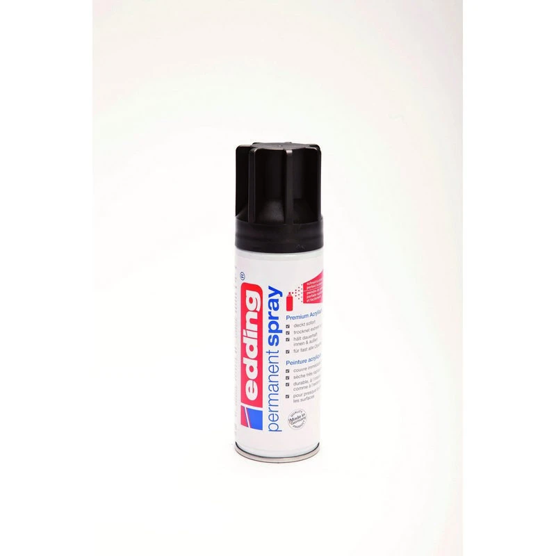 Спрей перманентный Edding E-5200/901 200 мл черный