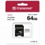 Карта памяти microSDXC 64 GB TRANSCEND UHS-I U1, 95 Мб/сек (class 10), адаптер,