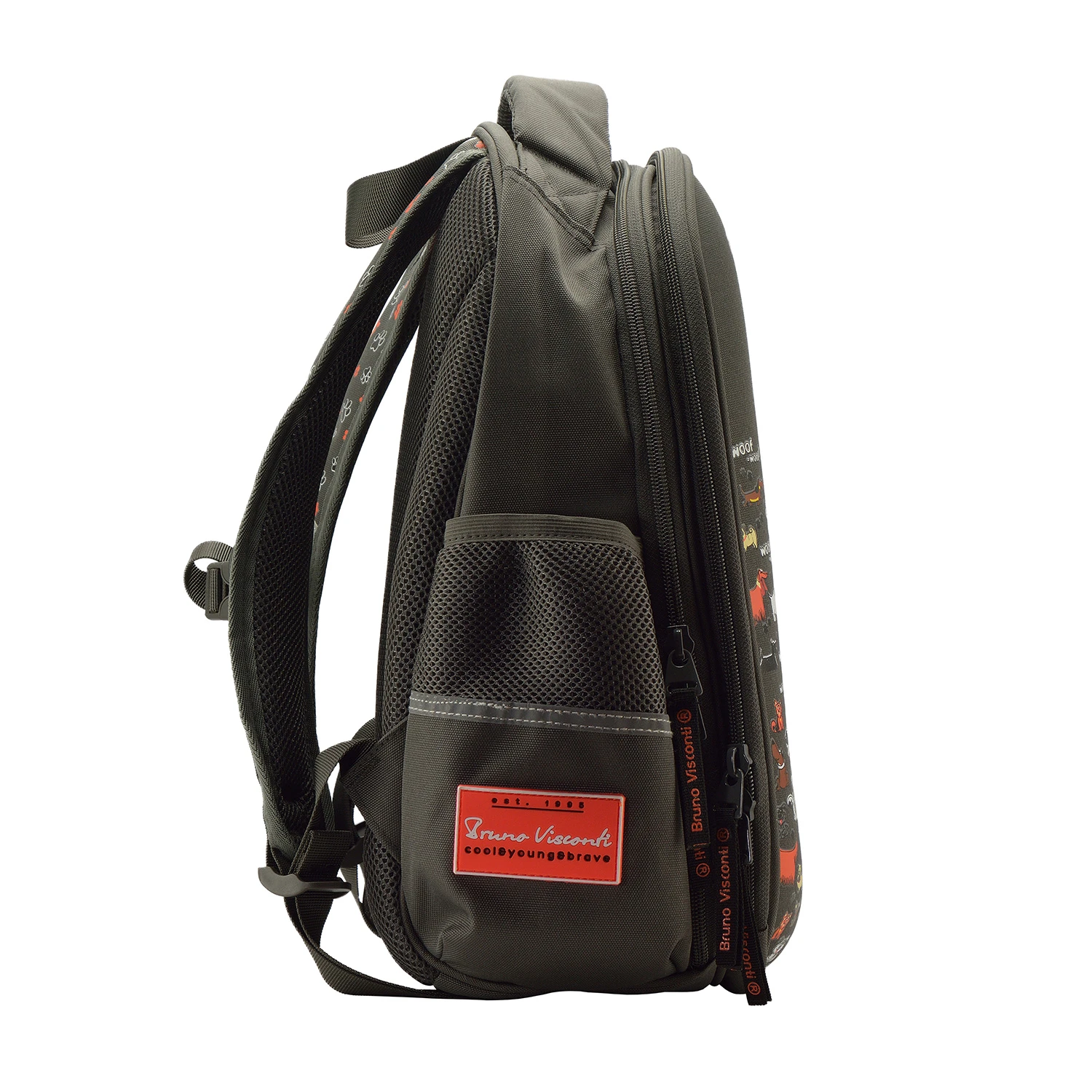 РЮКЗАК- ОБЛЕГЧЕННАЯ КАПСУЛА ТЕМНО-СЕРЫЙ С ЭРГОНОМИЧНОЙ СПИНКОЙ