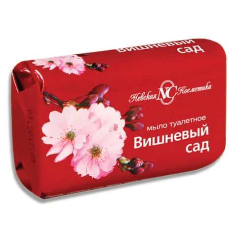 Мыло туалетное 90 г, "Вишневый сад" (Невская косметика), 10180