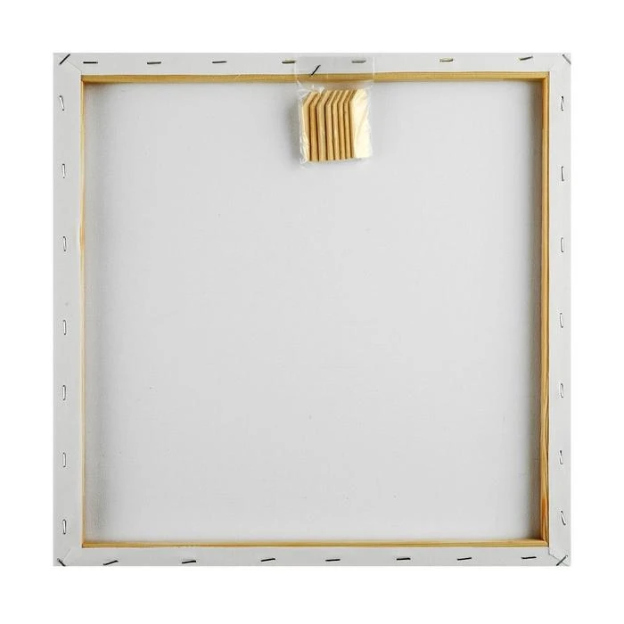 Холст на подрамнике, хлопок 100%, 40 х 40 х 1.8 см, акриловый грунт,