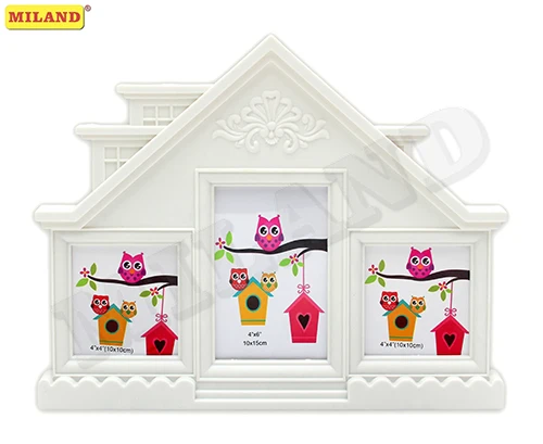 Фоторамка-коллаж (3 фото) Домик ФР-4984