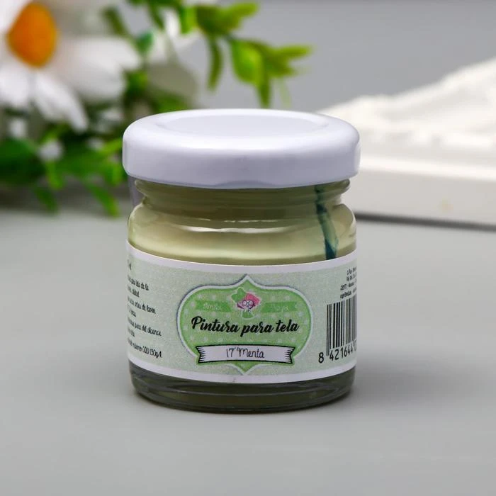 Краска для ткани AMELIE мятный, 30 мл