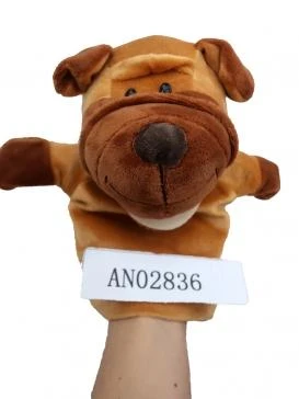 Кукла-перчатка (25см) Собака, цвет mix (Арт. 02836)