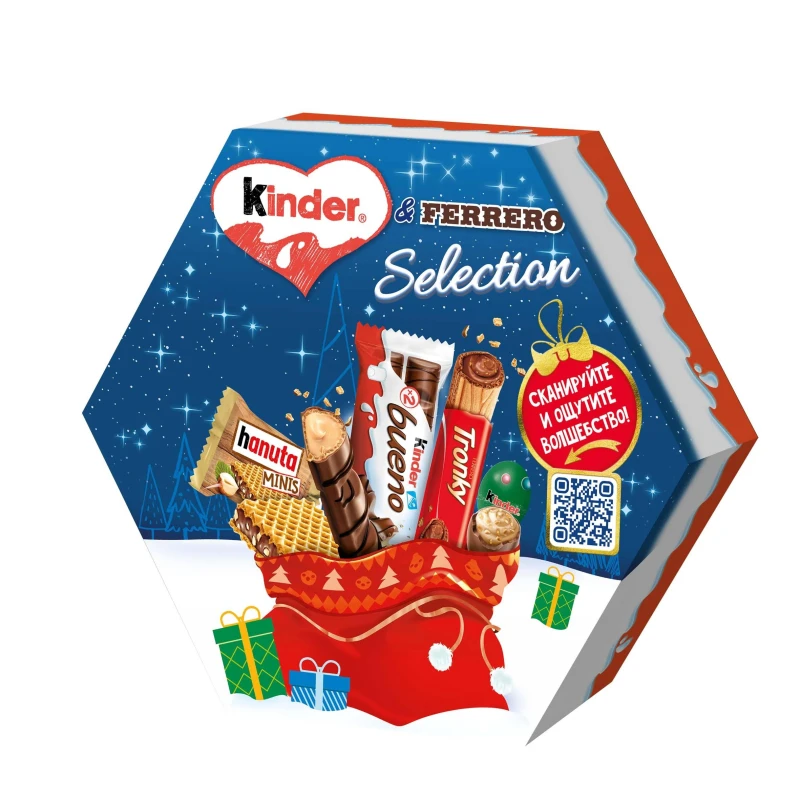 РљРѕРЅС„РµС‚С‹ kinder Choco bons 125Рі