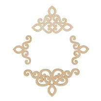 "Mr. Carving" ВД-895 Набор вензелей фанера 2 х 8 х 0.3 см №2 (4-8 см)