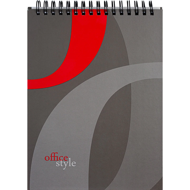 Блокнот Attache А5 80 листов цветной в клетку на спирали