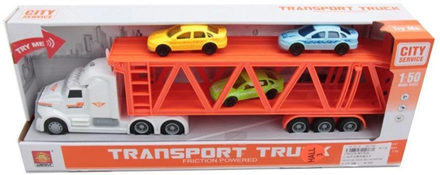 Игровой набор Автовоз, в комплекте: машинки 3шт., автовоз инерц. эл., свет, Игровой набор Автовоз, в комплекте: машинки 3шт., автовоз инерц. эл., свет,