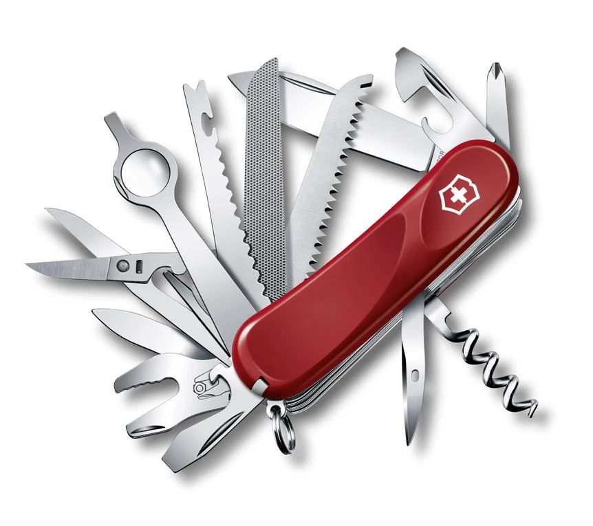 Нож Victorinox Evolution 28, 85 мм, 23 функ, красный