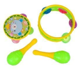 Набор музыкальных инструментов, 4 предмета, в ассортименте