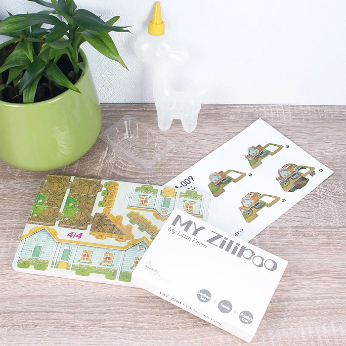 Пазл 3D "Радужный мини-домик М-009" 35 элементов Пазл 3D "Радужный мини-домик М-009" 35 элементов