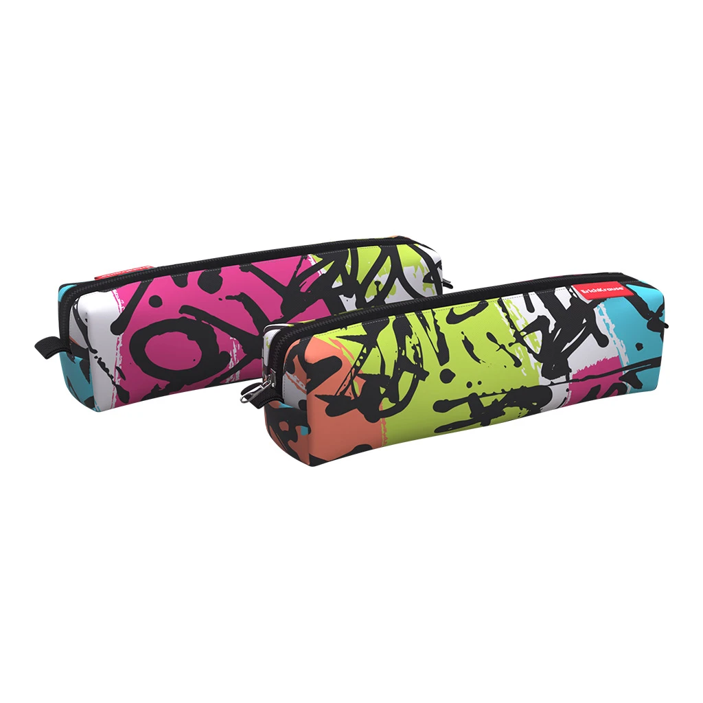 Пенал квадро mini Erich Krause® 210x50x50мм Scribble Пенал квадро mini Erich Krause® 210x50x50мм Scribble