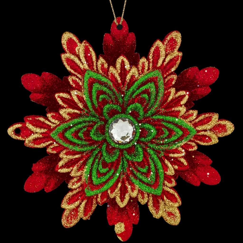 Украшение ErichKrause Аленький цветочек 12см Украшение ErichKrause Аленький цветочек 12см