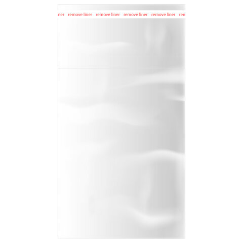 Пакеты БОПП с клеевым клапаном, КОМПЛЕКТ 100 штук, 6х8 + 3 см, 25 мкм, BRAUBERG,