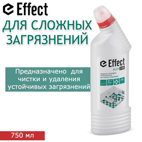Чистящее средство 750 мл EFFECT "Alfa 105", для сантехники, кислотное,