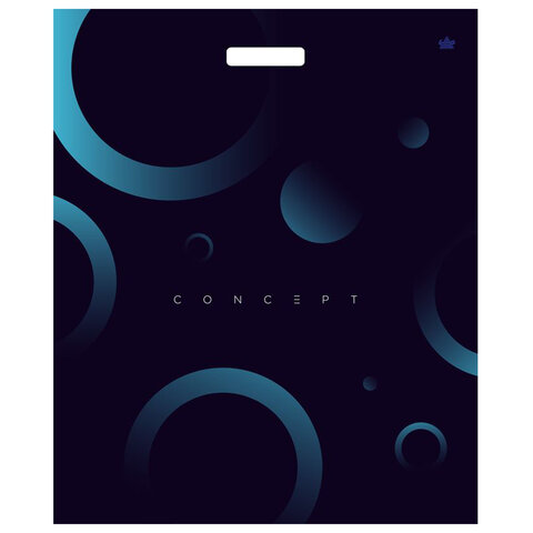 Пакет с вырубной ручкой ПВД, 60х50 см, "Концепт БИГ", 100 мкм, Пакет с вырубной ручкой ПВД, 60х50 см, "Концепт БИГ", 100 мкм,