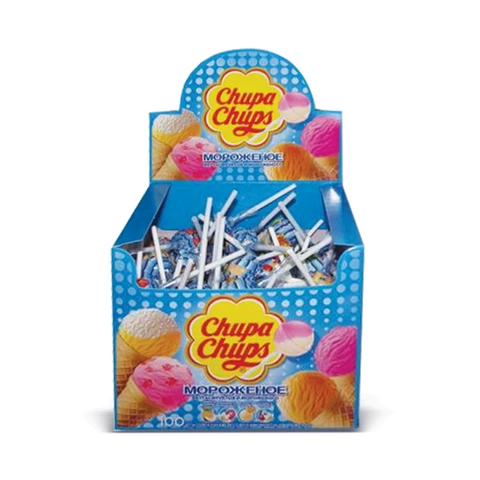 Карамель CHUPA CHUPS (Чупа-Чупс) "Мороженое", 12 г, 65425 Карамель CHUPA CHUPS (Чупа-Чупс) "Мороженое", 12 г, 65425