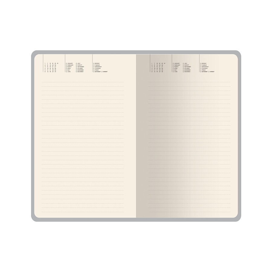 Ежедневник BrunoVisconti® недатированный А5 (125 х 200 мм) "ГЕКОНЧИК"