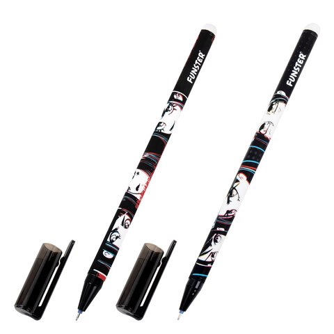 Ручка стираемая гелевая с принтом FUNSTER (ФАНСТЕР) "MANGA ANIME", Ручка стираемая гелевая с принтом FUNSTER (ФАНСТЕР) "MANGA ANIME",