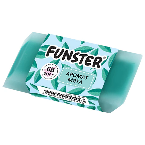 Ластик ароматизированный FUNSTER (ФАНСТЕР) "SWEET", 54х23х10 мм, Ластик ароматизированный FUNSTER (ФАНСТЕР) "SWEET", 54х23х10 мм,
