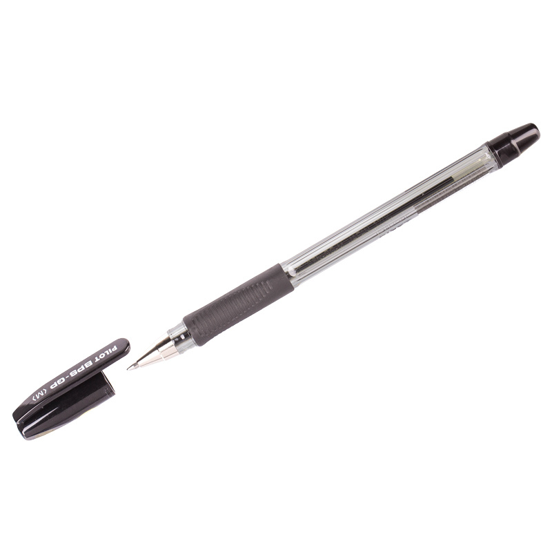 Ручка шариковая "BPS", черная, 1мм, грип: BPS-GP-M-B штр.: Ручка шариковая "BPS", черная, 1мм, грип: BPS-GP-M-B штр.: