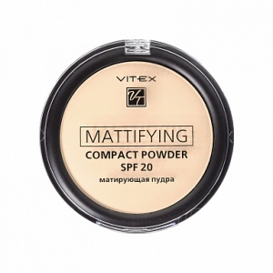 VITEX Пудра Матирующая тон 02 комп. для лица SPF20/6шт VITEX Пудра Матирующая тон 02 комп. для лица SPF20/6шт