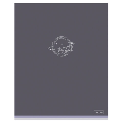Тетрадь А5 48 л., HATBER скоба, клетка, Soft-touch ламинация, Тетрадь А5 48 л., HATBER скоба, клетка, Soft-touch ламинация,