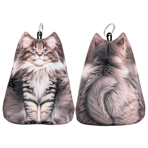 Игрушка-брелок мягкая АНТИСТРЕСС "ЖИВОТНЫЕ", Бифлекс, ассорти, высота