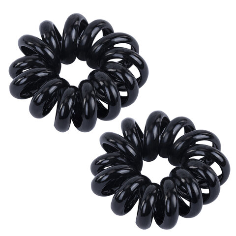 Резинки для волос НАБОР 2 шт., диаметр 5 см, пружинка, АССОРТИ, MONTE VITA