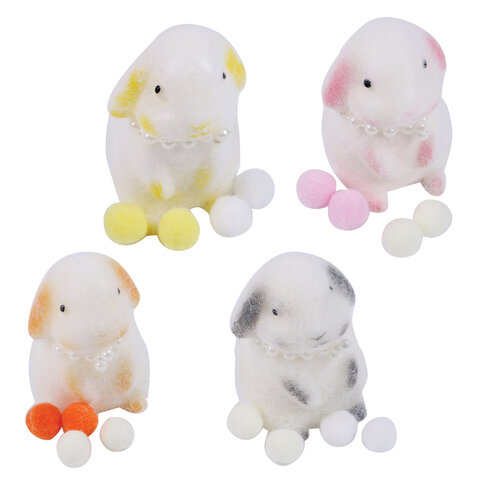 Игрушка-антистресс "ЗАИНЬКА", 8 см, ассорти 4 цвета, дисплей, JOLLY Игрушка-антистресс "ЗАИНЬКА", 8 см, ассорти 4 цвета, дисплей, JOLLY