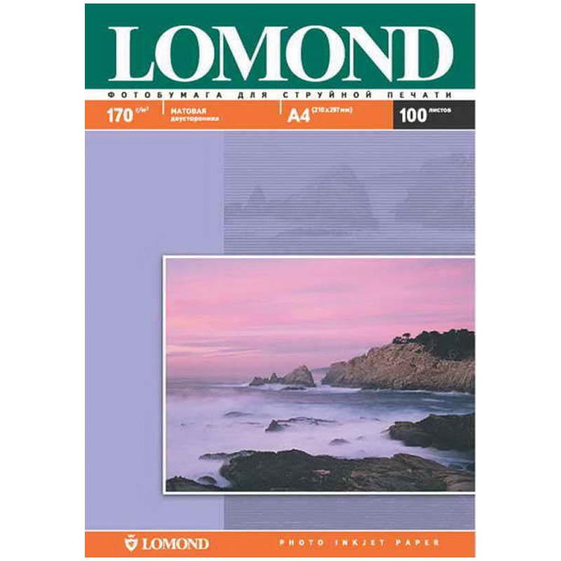 Бумага А4 для стр.принтеров LOMOND 170гр (100л) мат.дв.: 102006 штр.: Бумага А4 для стр.принтеров LOMOND 170гр (100л) мат.дв.: 102006 штр.: