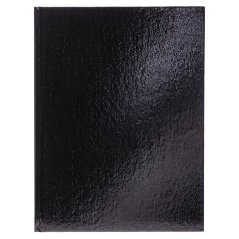 Блокнот А5 167х216 мм, 80 л., твёрдый, бумвинил "METALLIC", клетка,